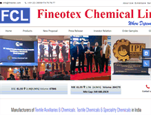 Tablet Screenshot of fineotex.com